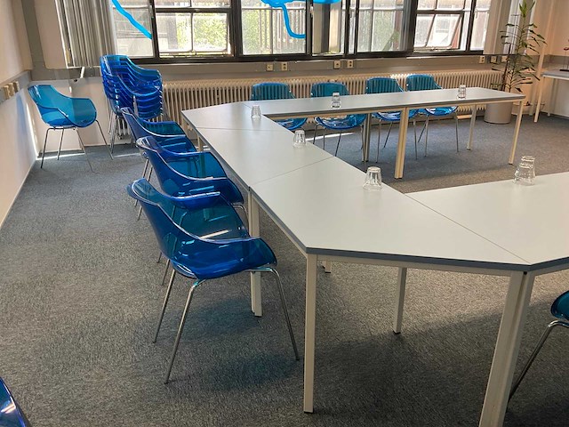 Papatya opal partij armstoelen, 20 stuks - afbeelding 1 van  5