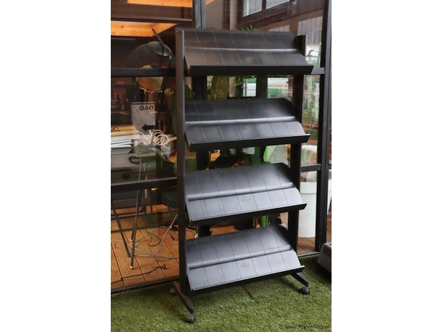 Paperflow easydisplays brochurerek - 86x45x170cm - afbeelding 1 van  6