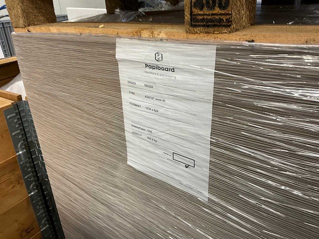Papiboard kartonnen platen (2000x) - afbeelding 4 van  4