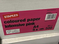 Papier a4 roze (97x) - afbeelding 3 van  4