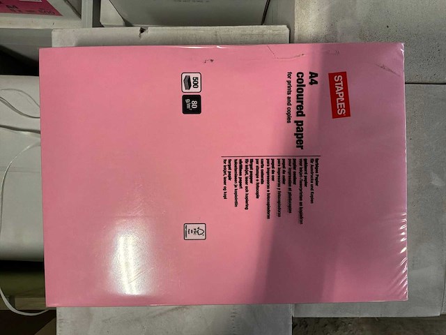 Papier a4 roze (97x) - afbeelding 4 van  4