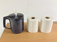 Papier-dispenser incl 492m papier - afbeelding 2 van  3