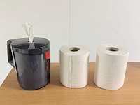 Papier-dispenser incl 492m papier - afbeelding 1 van  2