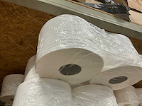 Papier poetsrollen (126x) - afbeelding 1 van  2