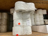 Papier poetsrollen (126x) - afbeelding 2 van  2