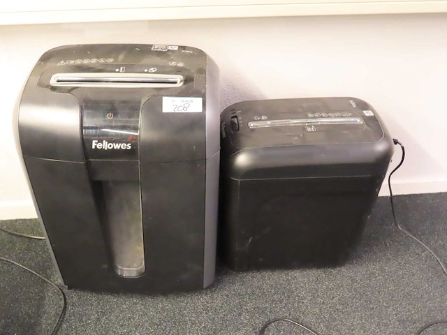 Papier shredder (2x) - afbeelding 1 van  1