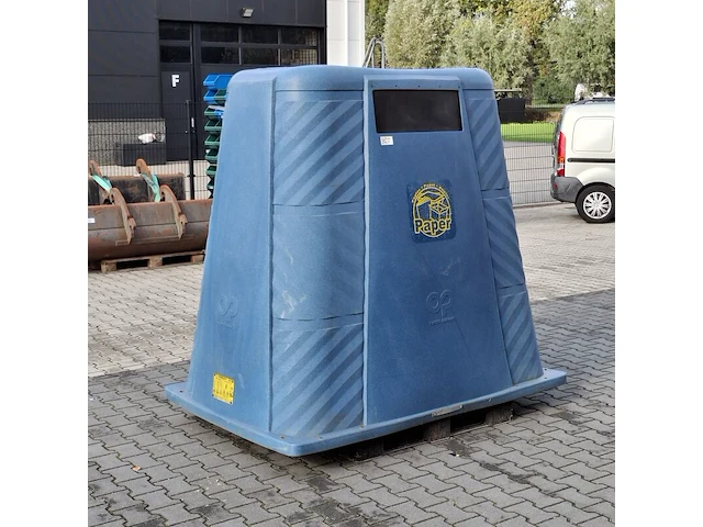 Papiercontainer, plastic omnium - afbeelding 1 van  7