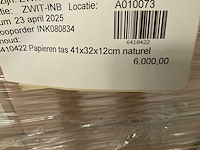 Papieren draagtassen (2000x) - afbeelding 2 van  3