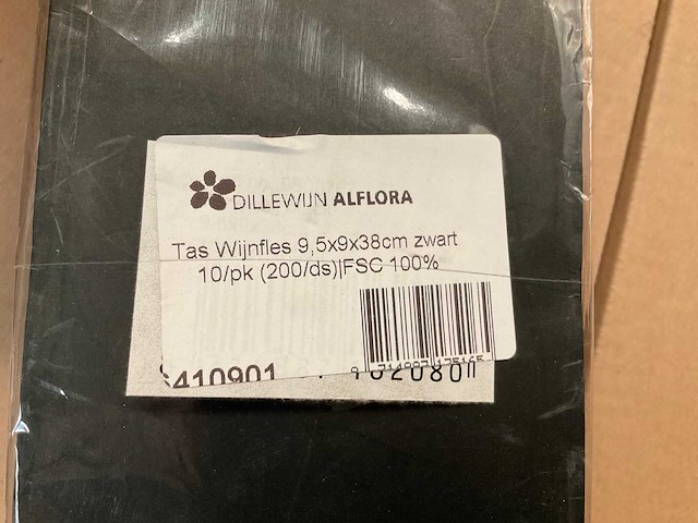 Papieren flesverpakkingen (900x) - afbeelding 1 van  2