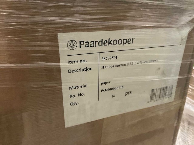 Papieren tassen, touw, hoedendoos - afbeelding 4 van  7