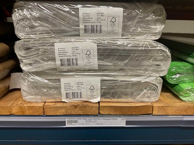 Papieren vellen - afbeelding 10 van  14