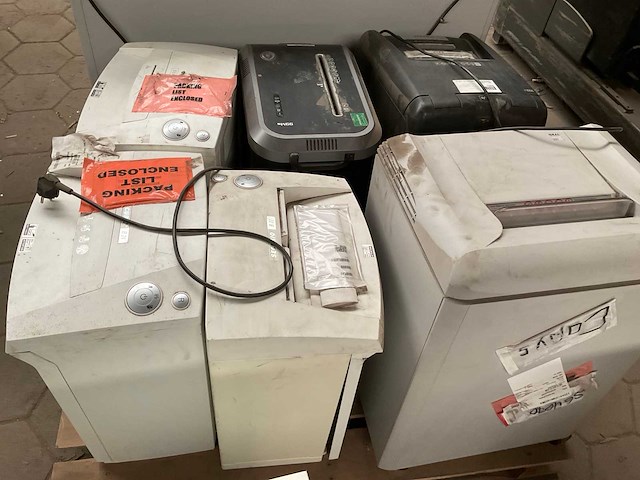 Papiershredder (6x) - afbeelding 2 van  3