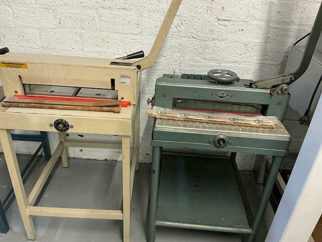 Papiersnijmachine (4x) - afbeelding 3 van  9