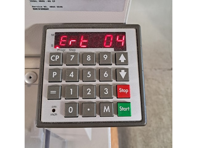 Papiersnijmachine, ideal, 4850-95 ep, 2006 - afbeelding 9 van  18