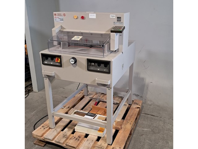 Papiersnijmachine, ideal, 4850-95 ep, 2006 - afbeelding 11 van  18