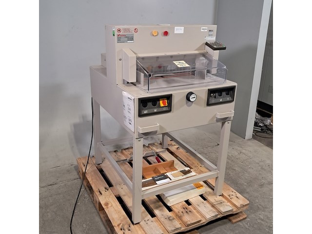Papiersnijmachine, ideal, 4850-95 ep, 2006 - afbeelding 12 van  18