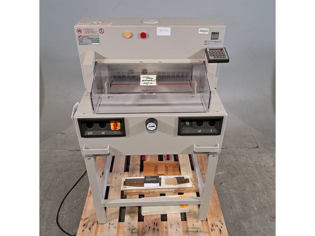 Papiersnijmachine, ideal, 4850-95 ep, 2006 - afbeelding 13 van  18