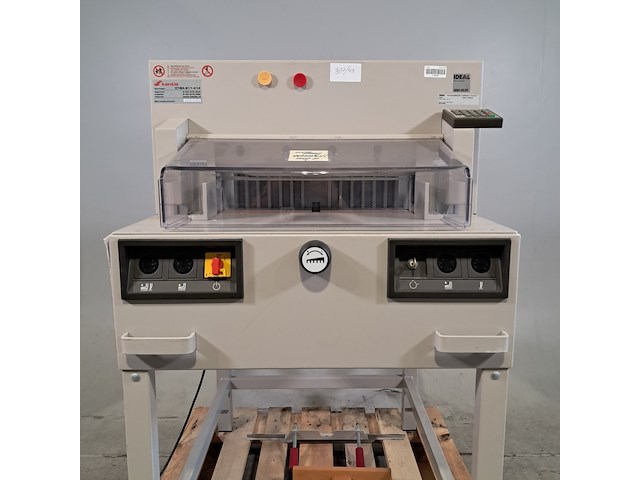Papiersnijmachine, ideal, 4850-95 ep, 2006 - afbeelding 14 van  18