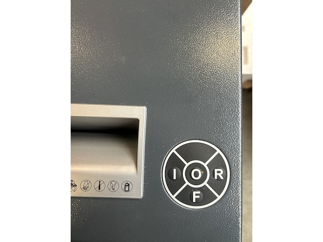 Papiervernietiger 53 liter 18 vel capaciteit beveiligingsniveau p5 sam creative, 2290 - afbeelding 6 van  7