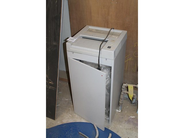 Papiervernietiger ideal 2600. afmeting 41 x 41 x 85 cm. - afbeelding 2 van  3