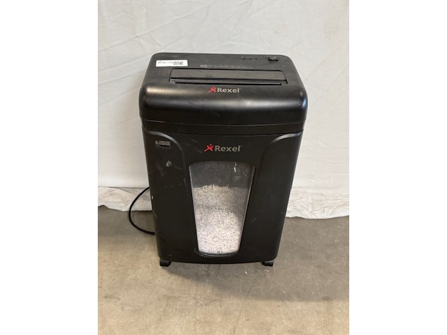 Papiervernietiger rexel, rem820, zwart - afbeelding 1 van  5