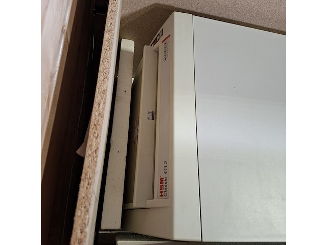 Papierversnipperaar, hsm, classic 411.2 - afbeelding 3 van  7