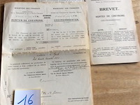 Papierwaren: chevronrenten - afbeelding 1 van  2