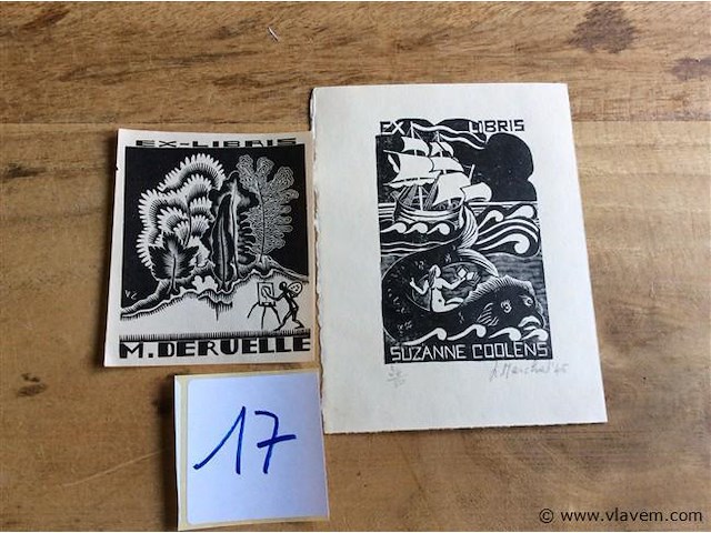 Papierwaren: exlibris - afbeelding 1 van  1