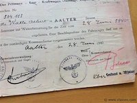 Papierwaren oa bescheinigung - afbeelding 3 van  3