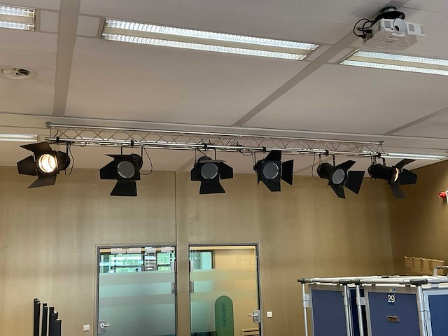 Par-spot aan truss (5x) - afbeelding 5 van  7