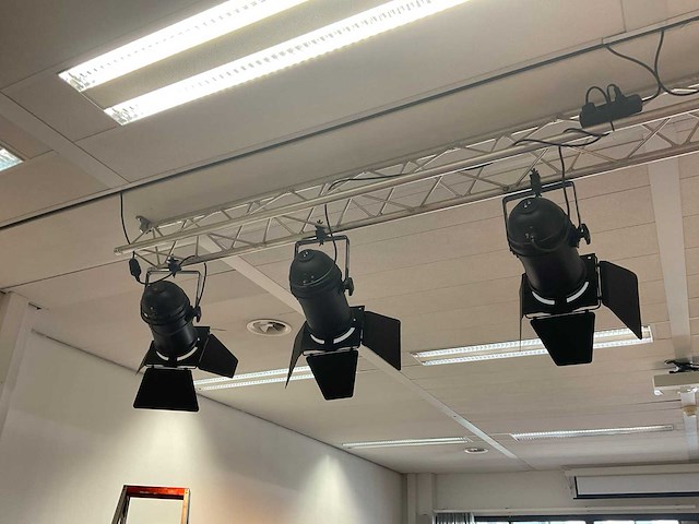 Par-spot aan truss (5x) - afbeelding 2 van  7