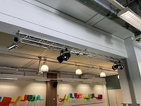 Par-spot aan truss (6x) - afbeelding 1 van  4