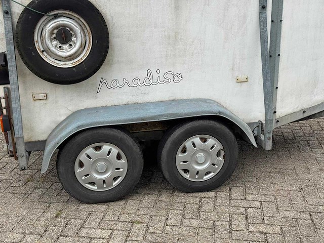 Paradiso 1 5 pe paardentrailer horse transport | wr-60-gs - afbeelding 15 van  20