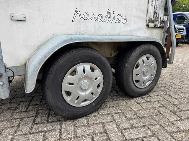 Paradiso 1 5 pe paardentrailer horse transport | wr-60-gs - afbeelding 19 van  20
