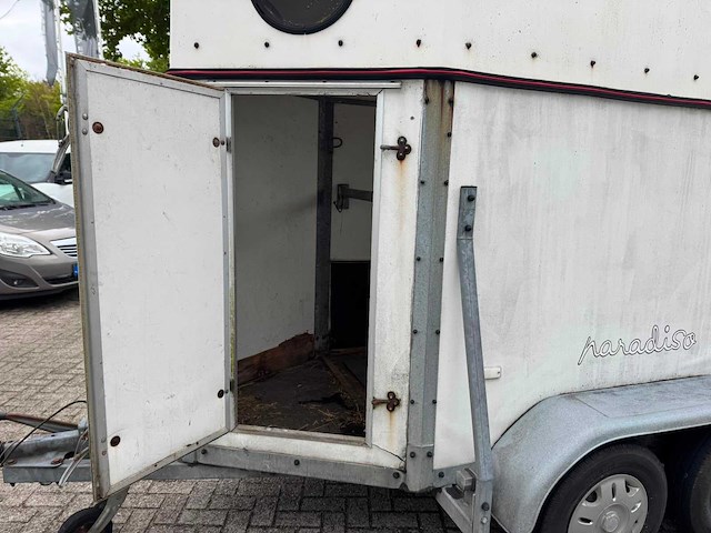 Paradiso 1 5 pe paardentrailer horse transport | wr-60-gs - afbeelding 9 van  20