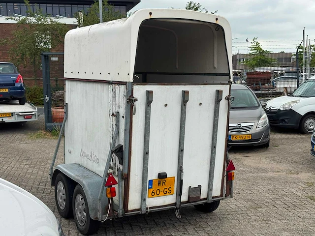 Paradiso 1 5 pe paardentrailer horse transport | wr-60-gs - afbeelding 18 van  20
