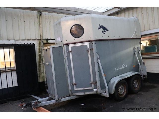 Paradiso 20p paardentrailer type pav/sr - 2.0 | kenteken: wv-04-bl - afbeelding 23 van  29