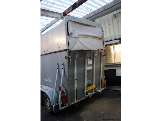 Paradiso 20p paardentrailer type pav/sr - 2.0 | kenteken: wv-04-bl - afbeelding 24 van  29