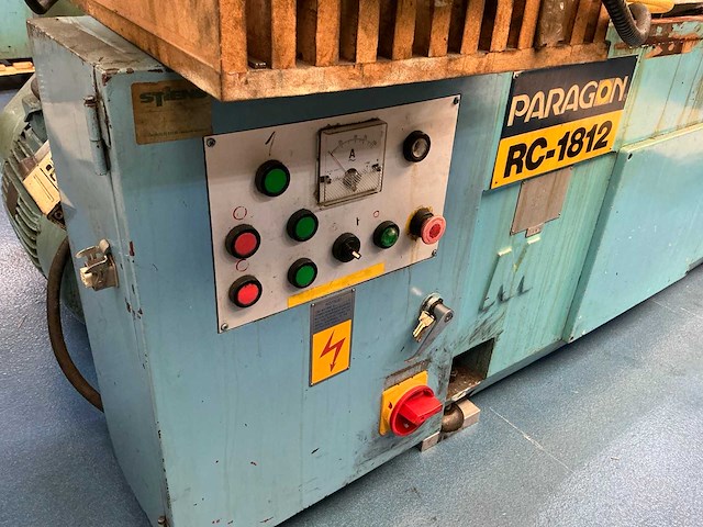 Paragon rc-1812 centerloze slijpmachine - afbeelding 22 van  23