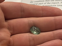 Paraiba-turmalin – 3.66 karat seltener natürlicher paraiba-turmalin (zertifiziert), groen - afbeelding 2 van  8