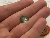 Paraiba-turmalin – 3.66 karat seltener natürlicher paraiba-turmalin (zertifiziert), groen - afbeelding 3 van  8