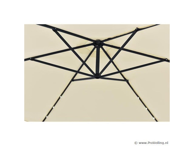 Parasol 350cm led - afbeelding 12 van  14