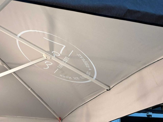 Parasol 400x400cm - afbeelding 2 van  9