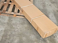 Parasol paralux, 3x3 m, zwart - afbeelding 2 van  2