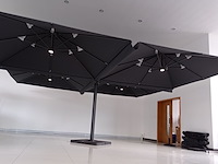 Parasol paralux allenza zandkleurig - afbeelding 2 van  11
