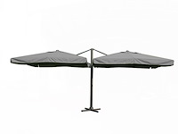 Parasol paralux sandora donkergrijs - afbeelding 1 van  3