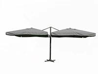 Parasol paralux sandora donkergrijs