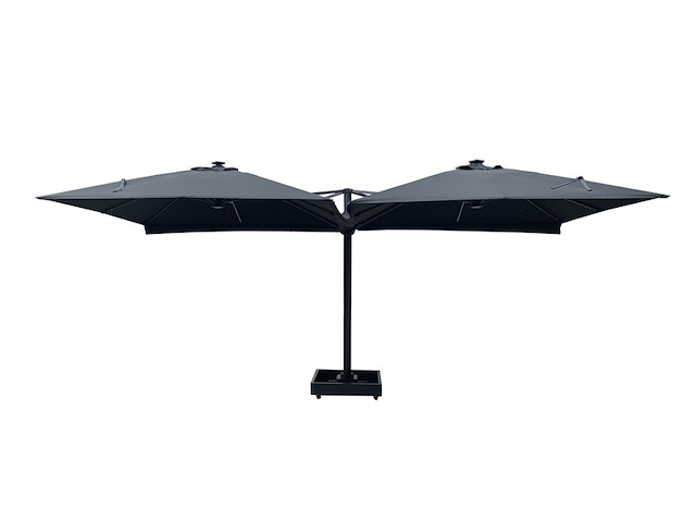 Parasol paralux shadeon donkergrijs - afbeelding 3 van  10