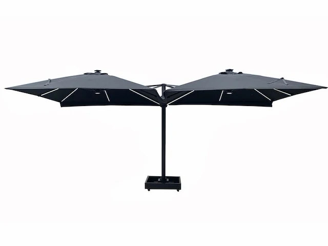 Parasol paralux shadeon donkergrijs - afbeelding 7 van  10