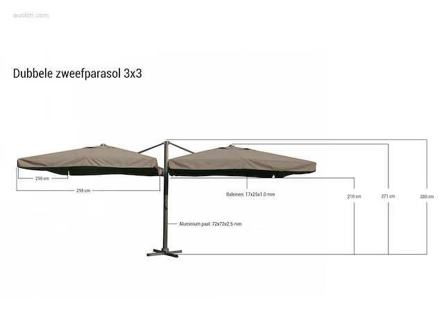 Parasol - afbeelding 2 van  3